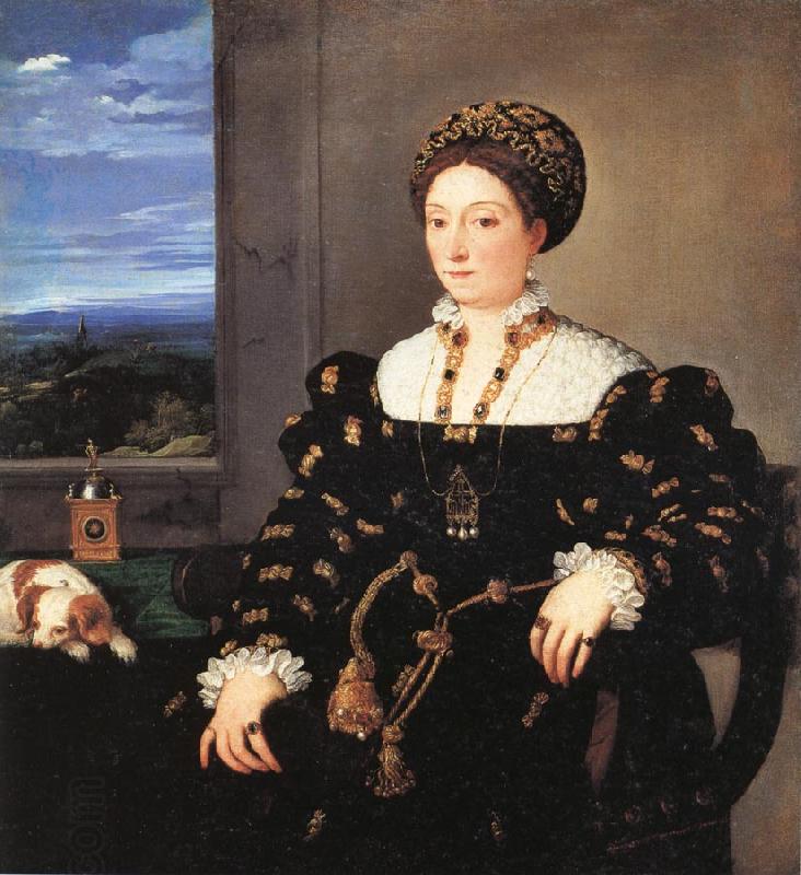 Titian Portrait of Eleonora Gonzaga della Rovere China oil painting art