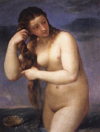 Titian Venus Anadyomenes China oil painting art