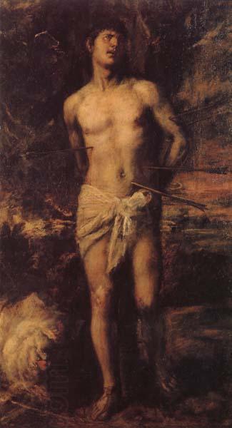 Titian St.Sebastian oil painting picture