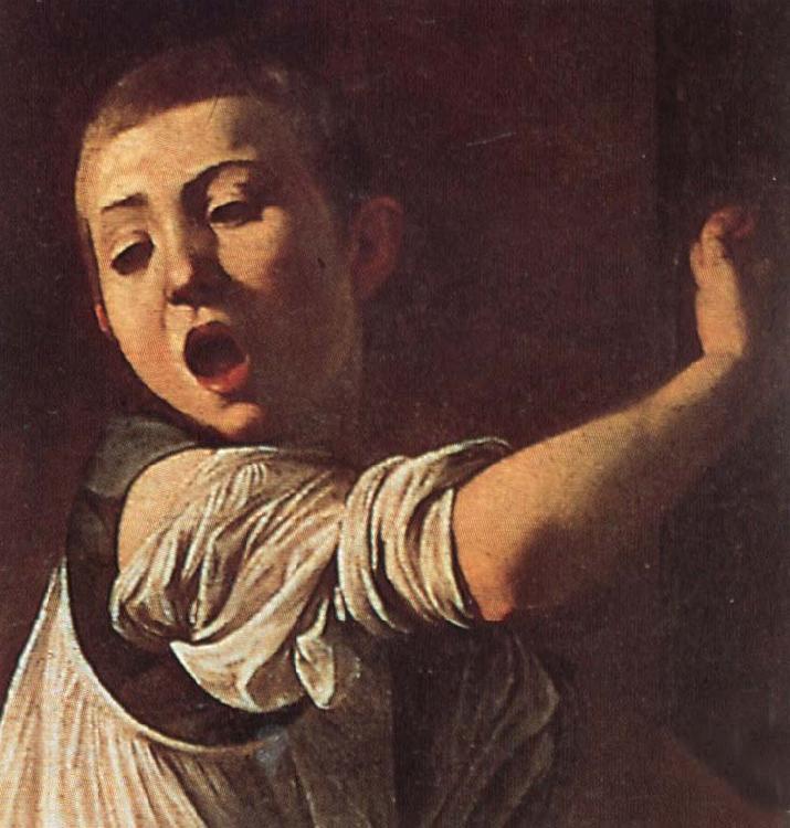 Caravaggio Details of Martyrdom of St.Matthew China oil painting art