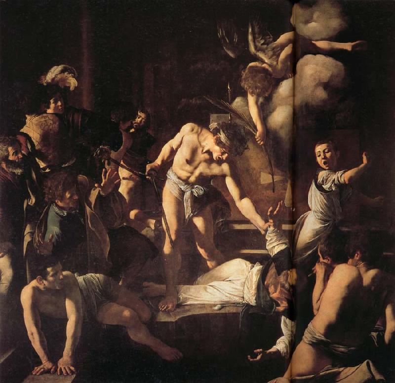 Caravaggio Martyrdom of St.Matthew China oil painting art