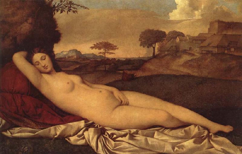 Titian The goddess becomes a woman oil painting picture