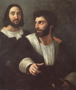 Raphael Portrait of the Artist with a Friend (mk05) China oil painting art