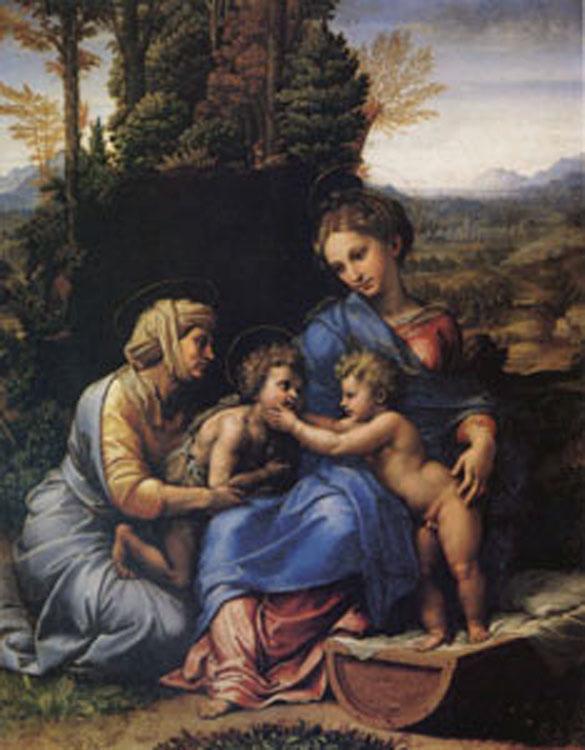 Raphael The Holy Family Known as the Little Holy Family (mk05) China oil painting art