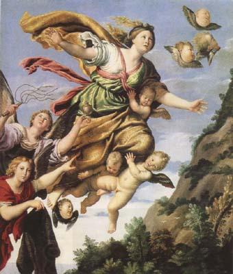 Domenichino The Assumption of Mary Magdalen into Heaven (mk08) oil painting picture