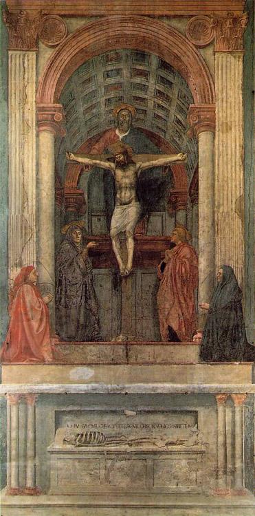 MASACCIO The Trinity (mk08) oil painting picture