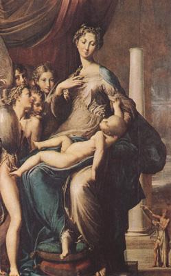 PARMIGIANINO Madonna of t he Long Neck (mk08) oil painting picture