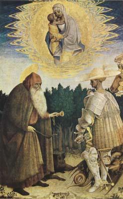 PISANELLO The Virgin and Child with the Saints George and Anthony Abbot (mk08) China oil painting art