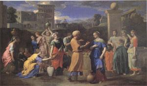 Poussin Eliezer and Rebecca (mk05) China oil painting art