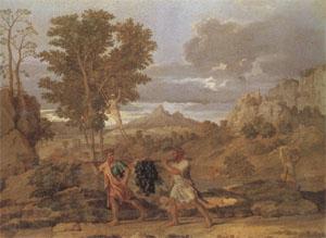 Poussin Autumn or the Grapes from the Promised Land (mk05)