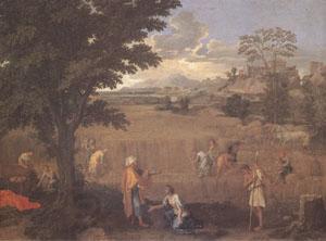 Poussin Summer or Ruth and Boas (mk05) China oil painting art