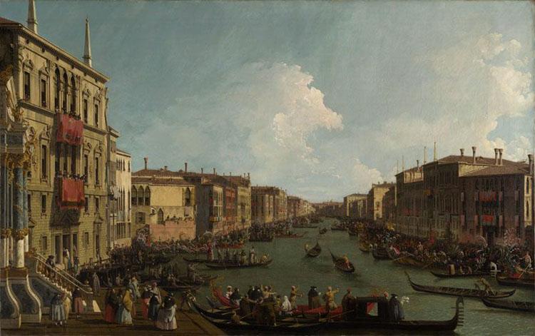 Canaletto Regata sul Canal Grande (mk21) China oil painting art