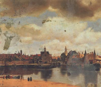 Canaletto Jan Vermeer van Delf Veduta di Delft (mk21) oil painting picture