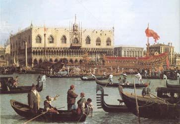 Canaletto The Bacino di S Marco on Ascension Day (mk25)