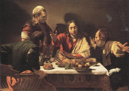 Caravaggio Supper at Emmans (mk33)