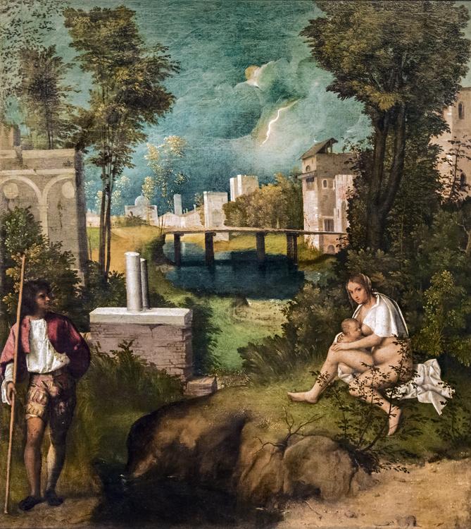 Giorgione The Tempest (nn03) China oil painting art