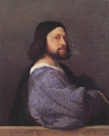 Titian Portrait of a Man (mk33) oil painting picture