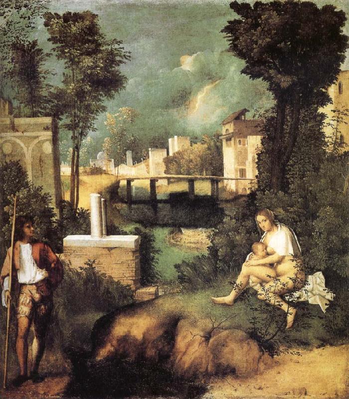 Giorgione La Tempesta China oil painting art