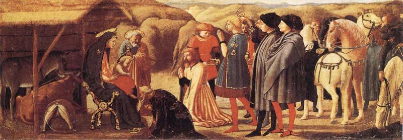 MASACCIO Adoration of the Magi oil painting picture