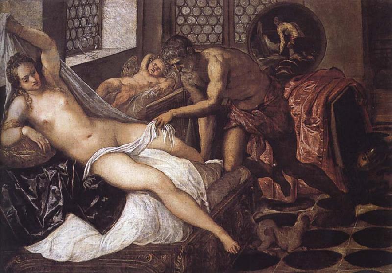 Tintoretto Vulcano sorprende a Venus y Marte oil painting picture
