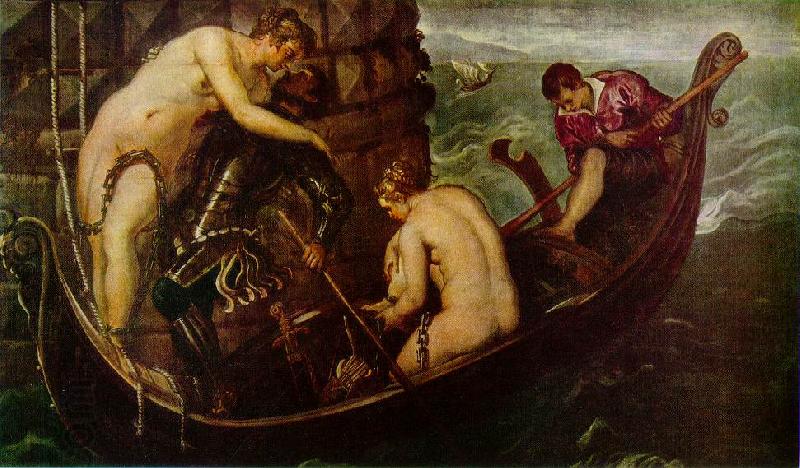 Tintoretto The Deliverance of Arsinoe oil painting picture